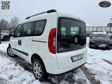 Fiat Doblo IV 1.6 MultiJet 120KM 2020 Fiat Doblo 1.6 diesel Szwajcaria - Pierwszy wlasciciel w PL - Gwarancja, zdjęcie 3