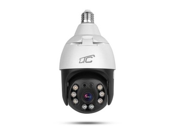 ВРАЩАЮЩАЯСЯ КАМЕРА E27 С ЛАМПОЧКОЙ WI-FI 5 Мпикс НА УЛИЦЕ