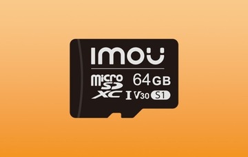 IMOU KARTA PAMIĘCI 64GB MICROSD SZYBKA DO APARATU KAMERY LAPTOPA UHS-I SDXC