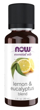 Olejek cytrynowo-eukaliptusowy 30ml NOW Foods