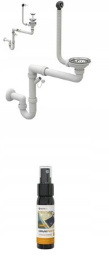 ГРАНИТНАЯ МОЙКА + ЛЕНТА + СИФОН + CLICK CLACK + ПЕРЛАТОР