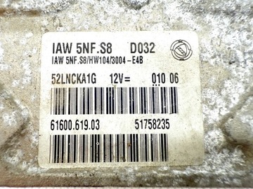 # ŘÍZENÍ FIAT STILO 1.6 51758235