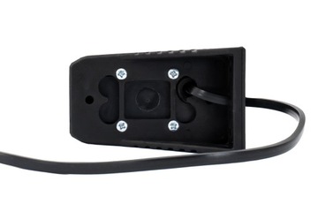 Желтый светодиодный габаритный фонарь DOBPLAST DPT15 с держателем отражателя и кабелем