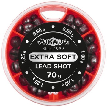 Mikado ciężarek ołów ŚRUT GRUBY extra soft 70g