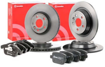 TARCZE KLOCKI BREMBO PRZÓD TYŁ FORD MONDEO IV MK4