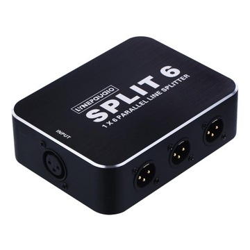 2 stereofonicznego sygnału audio XLR zbalansowany