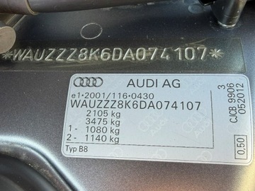 Audi A4 B8 Avant Facelifting 2.0 TDI 112g 136KM 2012 Audi A4 Avant 2.0 TDI 136 KM Manual Skóry Lifitng, zdjęcie 27