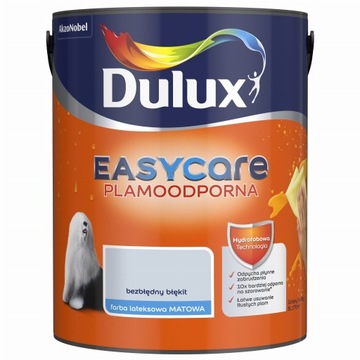 DULUX EASYCARE 5L - Bezbłedny Błękit