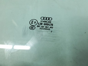 AUDI TT 8J COUPE 07R SKLO (OKNO) DVEŘE PRAVÁ