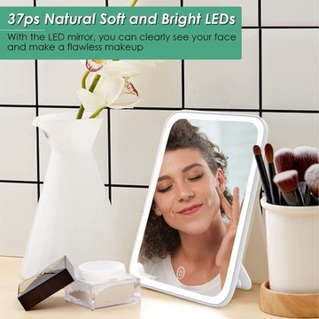 Косметическое зеркало AUXMIR. 20,5x15,5 см