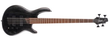 Gitara basowa typu modern, 4 strunowa, czarna CORT B4 ELEMENT OPTB