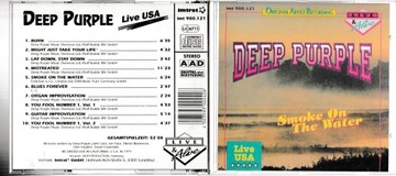 Płyta CD Deep Purple - Smoke On The Water - Live USA __________________