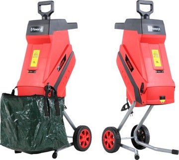 FAWORYT GTR2545 RĘBAK ROZDRABNIACZ ELEKTRYCZNY DO GAŁĘZI NOŻOWY 2500W 45mm