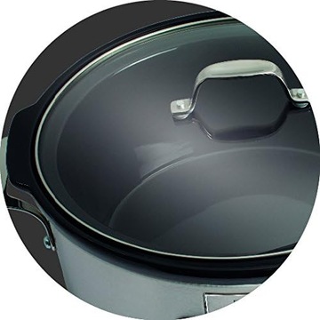 МЕДЛИНГОВАРКА КЕРАМИЧЕСКАЯ Кастрюля 6,6 л, 235 Вт, ПРОГРАММАТОР