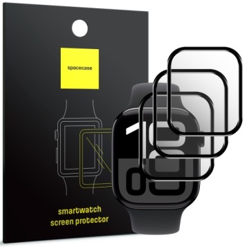 3X SZKŁO HYBRYDOWE OCHRONNE SPACECASE HYBRID DO APPLE WATCH 10 / 11 46MM