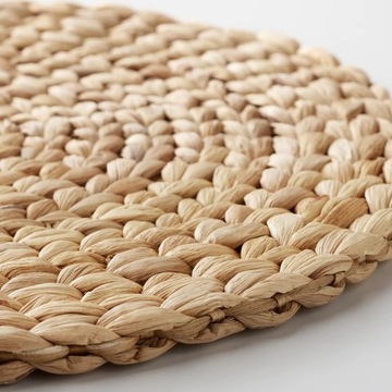 IKEA SOARE Натуральный коврик для стола, водный гиацинт, 37 см