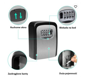 МИНИ-КОРОБКА ДЛЯ КЛЮЧЕЙ МЕТАЛЛИЧЕСКИЙ СЕЙФ ДЛЯ ХРАНЕНИЯ КОДОВОЙ БРОНИ