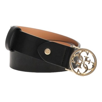 GUESS PASEK DAMSKI SESTRI ADJUST PANT BELT CZARNY r.S