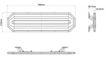 Светодиодная сигнальная лампа R65 R10 BLK0040