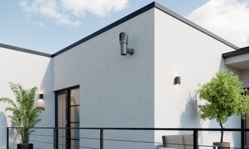 Дымоход боковой стенки ВРАЩАЮЩИЙСЯ fi110 ГРАФИТ 7024