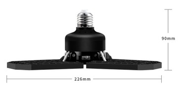 ПОТОЛОЧНЫЙ СВЕТИЛЬНИК ДЛЯ МАСТЕРСКОЙ E27 60Вт