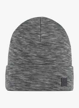 Czapka zimowa Buff Merino Heavyweight Beanie - fog grey multi stripes