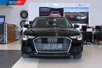 Audi A6 C8 Limousine 2.0 40 TDI 204KM 2022 Audi A6 Limousine FV23Reflektory LEDQuattroKamera Cofania 2.0 Diesel, zdjęcie 1