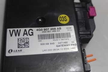 MODUL ŘÍZENÍ GATEWAY AUDI A6 C7 3.0TDI