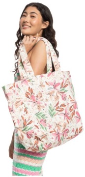Сумка ROXY ANTI BAD VIBES PRINTED WHITE HAPPY TROP
