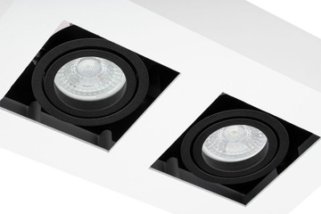 Накладной светильник HALOGEN SPOT MOVABLE 2x GU10