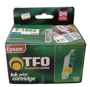 TUSZ TFO EPSON E-1802 T1802 CYAN 13 ml