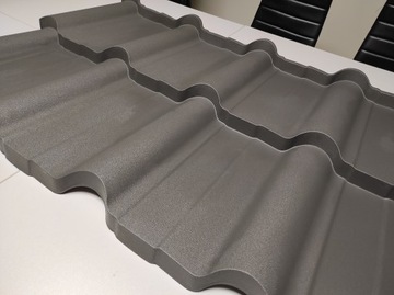 Модульная металлочерепица RETTO графит матовая В НАЛИЧИИ