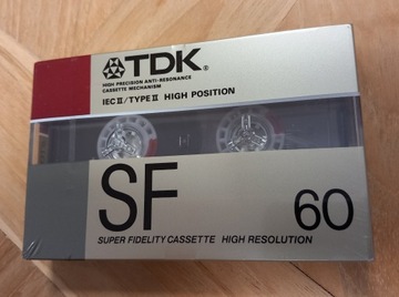 TDK SF 60 Kaseta magnetofonowa