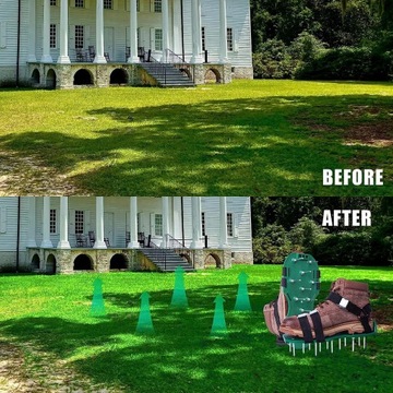 AERATOR NA BUTY DO NAPOWIETRZANIA ZIEMII TRAWNIKA