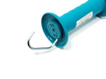 Ручка для ворот с крючком и пружиной, желтая, Кербл