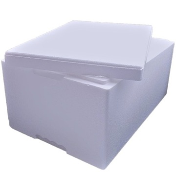 58x38x37cm / 44 L Styrobox mocne pudełko termiczne