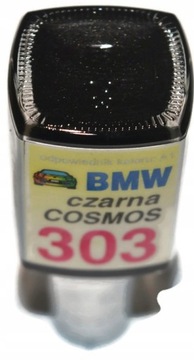 BMW 303 CZARNA COSMOS LAKIER ZAPRAWKA DO RYS ARA 10 ML