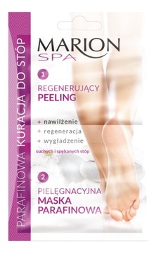 MARION PARAFINOWA KURACJA STÓP PEELING + MASKA