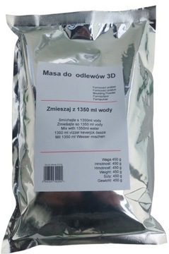 MASA KOPIUJĄCA DO ODLEWÓW CZĘŚCI CIAŁA 450g