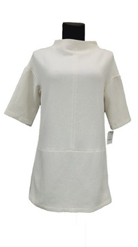Krótka elegancka sukienka z wełną ZARA L
