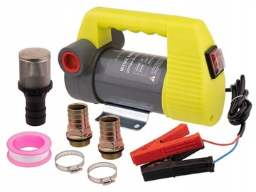 POMPA DO OLEJU PALIWA 12V 175W Z KRÓĆCAMI FILTREM