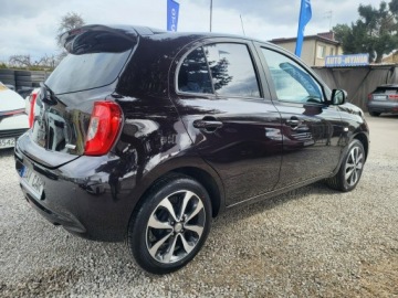 Nissan Micra IV Hatchback 5d Facelifting 1.2 80KM 2014 Nissan Micra 1.2 80 KM Bogata Wersja 100% Przebieg, zdjęcie 7