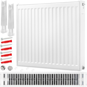 GRZEJNIK PŁYTOWY BOCZNY TYP22 600x600 1250W
