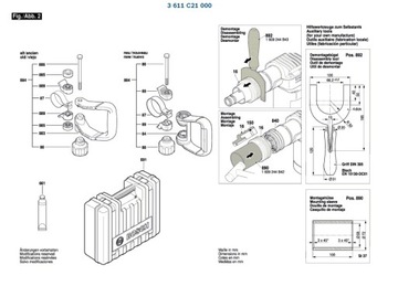 Ударный молоток BOSCH GSH5CE 000