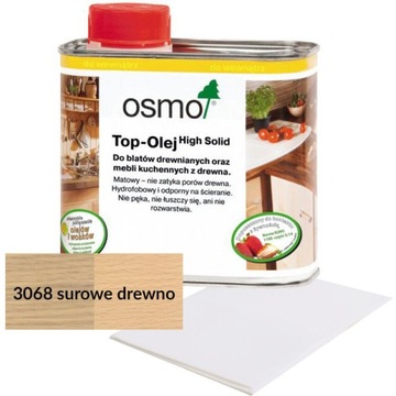 OSMO 3068 TOP OLEJ surowe drewno z easy pad
