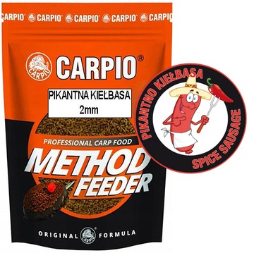 Pellet 2mm do Metody Feeder Pikantna Kiełbasa WrocłaW