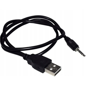 Kabel USB 2.0 do Mini Jack 3.5mm Aux 60cm
