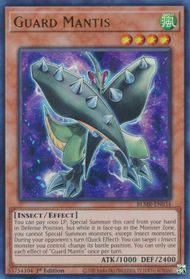 Yu-Gi-Oh! TCG: Guard Mantis (BLMR)