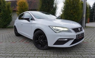Seat Leon III Hatchback Facelifting 1.5 EcoTSI 130KM 2019 Seat Leon Bezwypadkowy Serwisowany 1-Wlasciciel FR Navi Led Asystenci Piek, zdjęcie 12