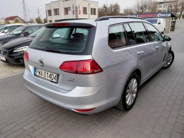 Volkswagen Golf VII Variant 1.6 TDI CR DPF BlueMotion Technology 105KM 2014 Volkswagen Golf Salon Polska Bezwypadek Klimatyzacja 2x PDC Alu 1.6 Diesel, zdjęcie 6